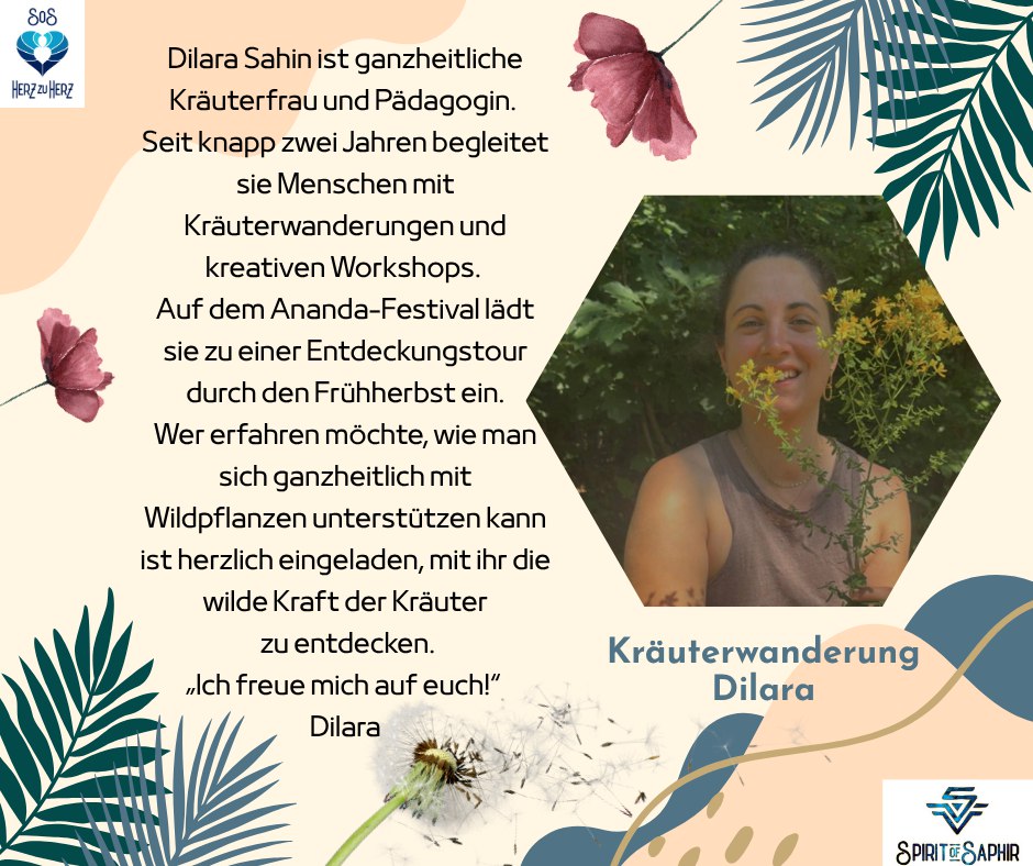 Poster: Kräuterwanderung – Dilara